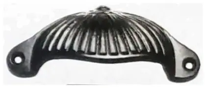 Drawer pull, item SE-31004, powder coated