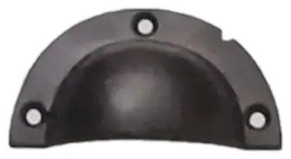 Drawer pull, item SE-31005, powder coated