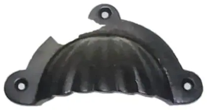 Drawer pull, item SE-31006, powder coated
