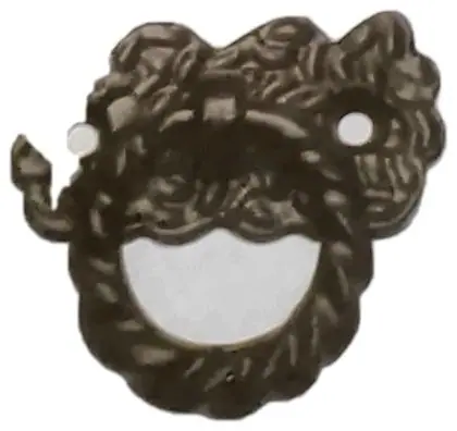 Drawer ring pull, item SE-31014, powder coated