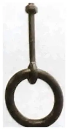 Drawer pull, item SE-31017, powder coated
