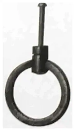 Florentine ring, item SE-31018, powder coated