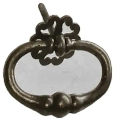 Cabinet pull, item SE-31019, antique brass