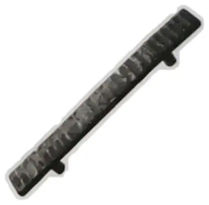 Cabinet handle, item SE-32010, powder coated