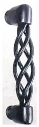 Cage handle, item SE-33008, powder coated
