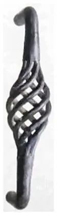 Cage pull handle, item SE-33010, powder coated