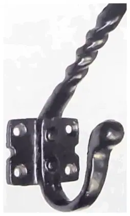 Coat and hat hook, item SE-34001, powder coated