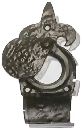 Cylinder cover, item SE-36001, powder coated