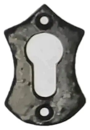 Escutcheon Euro, item SE-36006, powder coated