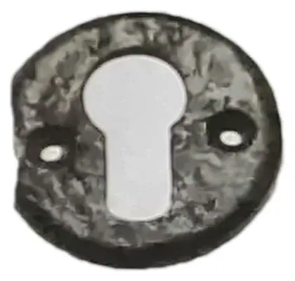 Escutcheon Euro, item SE-36007, powder coated