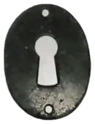 Escutcheon, item SE-36014, powder coated