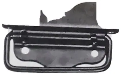Trunk handle, item SE-37008, powder coated