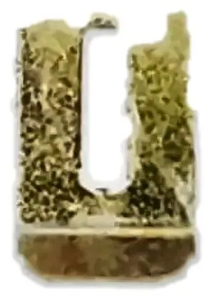 Hasp, item SE-37010, brass plated