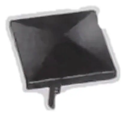 Iron stud, item SE-38003, powder coated