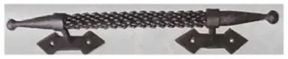 Entrance door handle, item SE-39007, powder coated textured