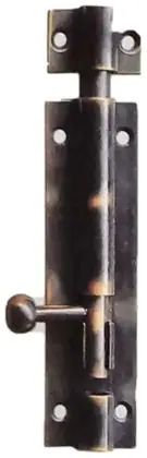 Tower bolt, item SE-4001, florentine bronze