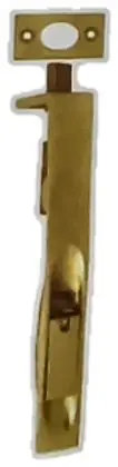 Flush bolt, item SE-4014, brass polished lacquered