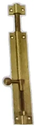 Tower bolt, item SE-4028, brass polished lacquered