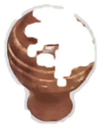 Wooden cabinet knob, item SE-41043