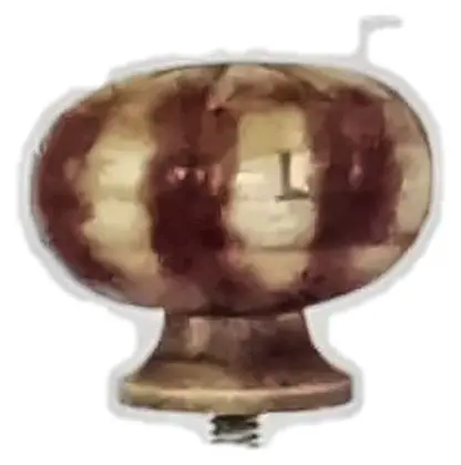 Lobe knob, item SE-41070, bone