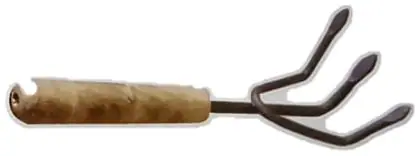 Garden tool, item SE-42008, powder coated textured