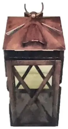 Lantern, item SE-43010, antique brass