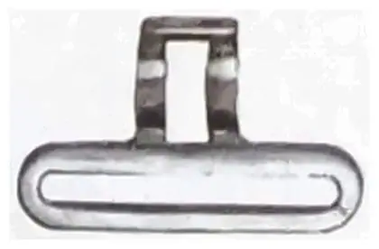 Panic snap, item SE-50003, satin chrome plated