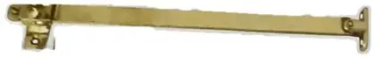 Casement stay, item SE-5001, brass polished lacquered