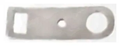 Plate, item SE-50016, stainless steel