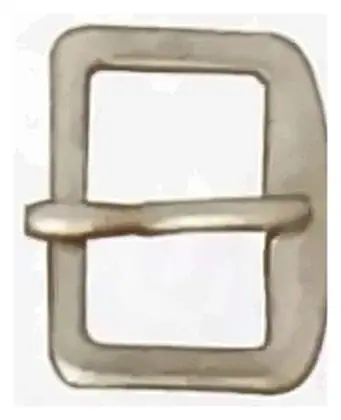 Bridle buckle, item SE-50021, stainless steel