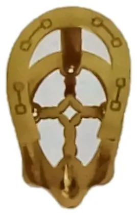 Naal jaal hook, item SE-50028, brass polished lacquered