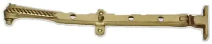 Casement stay Georgian, item SE-5004, brass polished lacquered