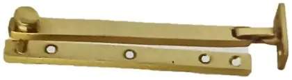 Casement stay, item SE-5005, brass polished lacquered