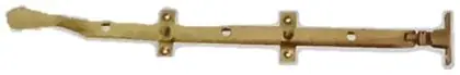 Casement stay Victorian, item SE-5011, brass polished lacquered