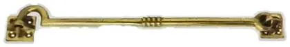 Cabin hook, item SE-5022, brass polished lacquered