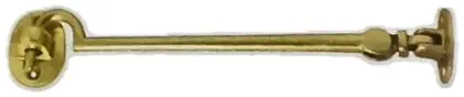 Cabin hook, item SE-5024, brass polished lacquered