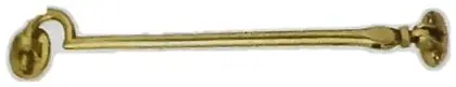 Cabin hook, item SE-5026, brass polished lacquered
