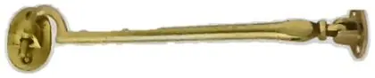 Cabin hook, item SE-5027, brass polished lacquered