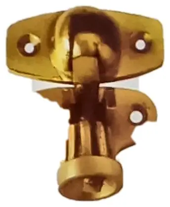Brighton fastener, item SE-5042, brass polished lacquered