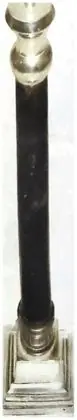 Aluminium candle stand, item SE-51004