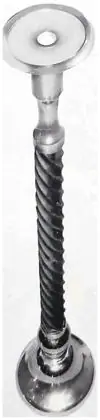 Aluminium candle stand, item SE-51005