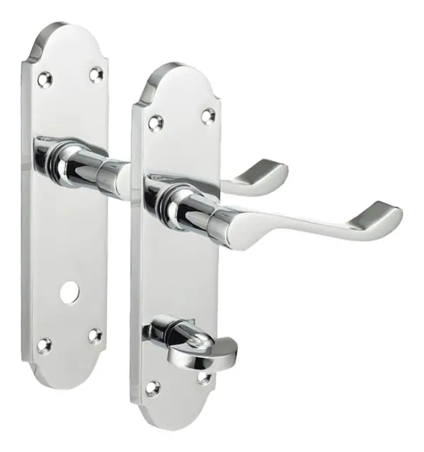 Richmond lever bathroom, item SE-52007, polished chrome