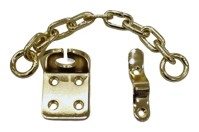 Door chain, item SE-53001, brass