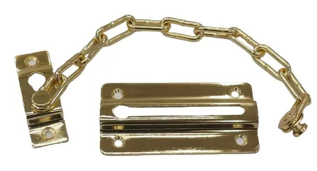 Sliding door chain, item SE-53007, brass