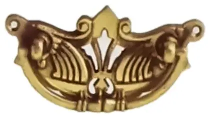 Cabinet handle, item SE-6002, brass polished lacquered