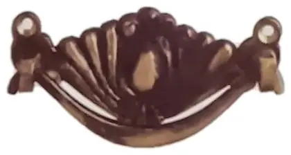 Cabinet handle, item SE-6003, antique brass