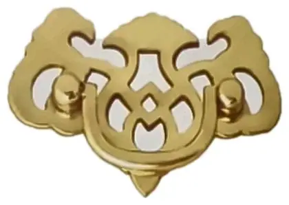 Cabinet handle, item SE-6004, brass polished lacquered