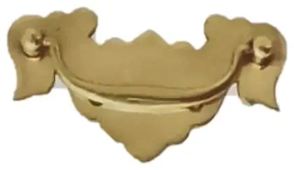 Cabinet handle, item SE-6005, brass polished lacquered