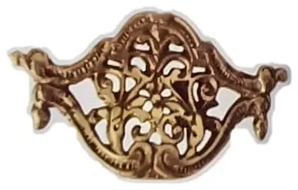 Cabinet handle, item SE-6007, brass polished lacquered