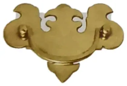 Cabinet handle, item SE-6009, brass polished lacquered